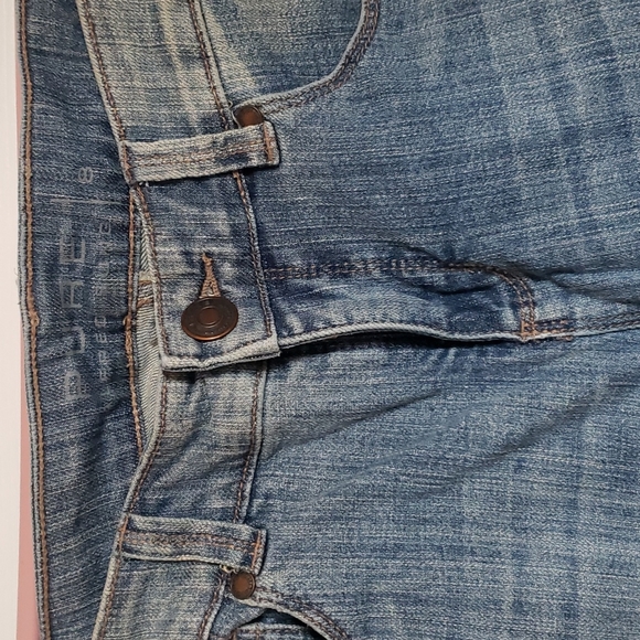 Pure Alfred Sung Blue 👖 Jeans. Hip huggers. - Picture 3 of 4